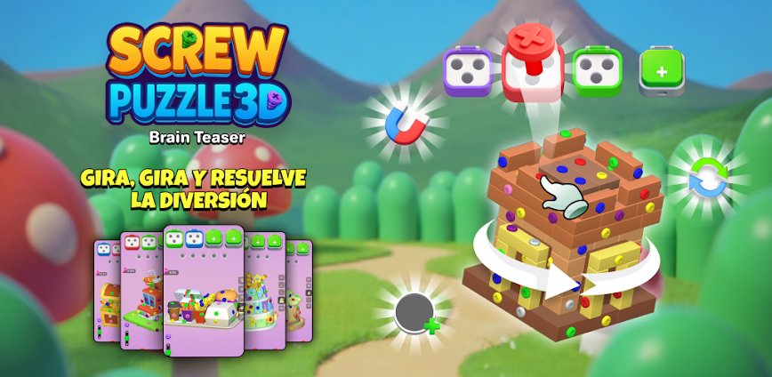 Download Screw Puzzle 3D – Brain Teaser Mod APK 2.2 – (Remove ads,Unlimited money)