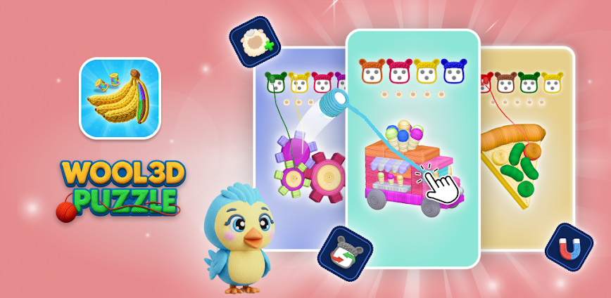 Download Wool 3D Puzzle – Yarn Unravel Mod APK 1.2 – (Unlimited money)