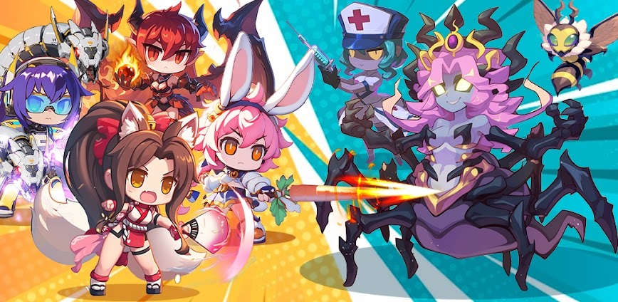 Download Tales of Brave-doomsday battle Mod APK 2.1.21 – (Mod Menu,High Damage)