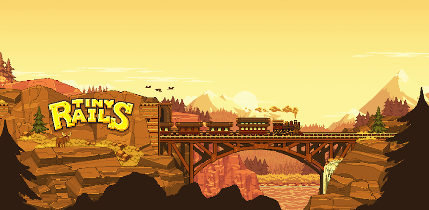 Download Tiny Rails – Train Tycoon 2026 Mod APK 2.15.20 – (Free purchase,Mod Menu)