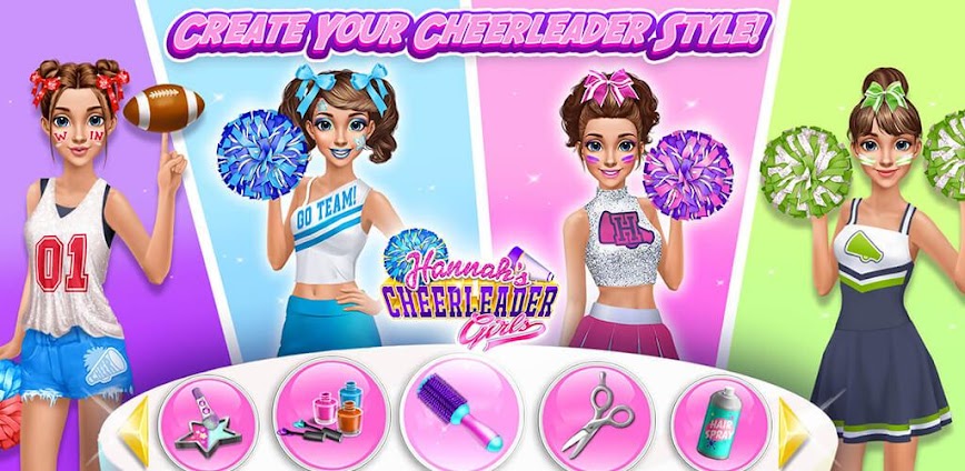 Download Hannah’s Cheerleader Girls Mod APK 6.0.51 – (Free purchase,Full)