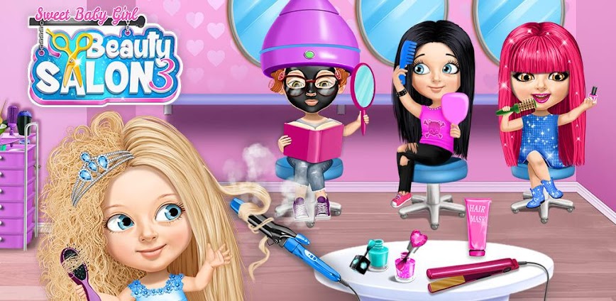 Download Sweet Baby Girl Beauty Salon 3 Mod APK 4.0.20037 – (Free purchase,Full)