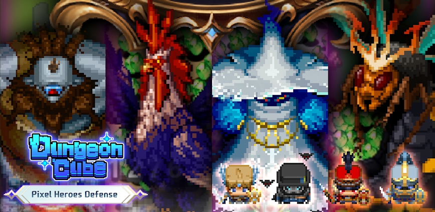 Dungeon Cube: Dot Hero Defense
