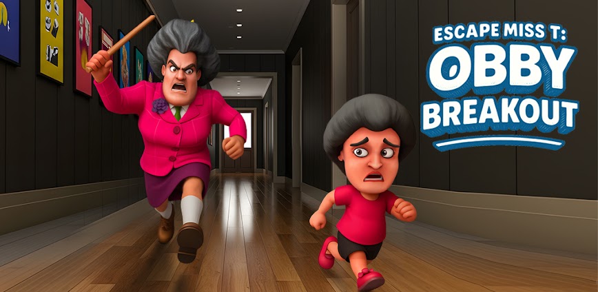 Download Escape Miss T: Obby Breakout Mod APK 0.6 – (Unlimited money)