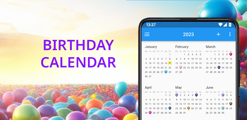 Download Birthday calendar Mod APK 2.3.92 – (Unlocked,Premium)