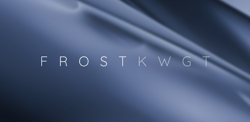 Download Frost KWGT Mod APK 10.2 – (Paid for free,Free purchase)