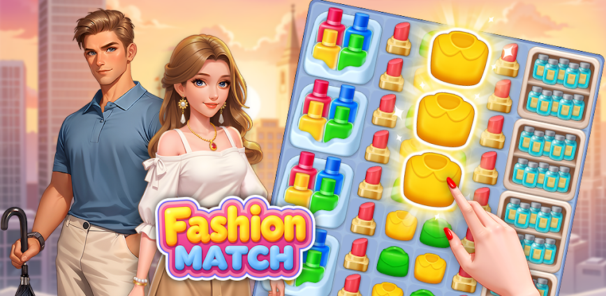 Download Fashion Match: Makeover Story Mod APK 1.25.11 – (Free purchase)