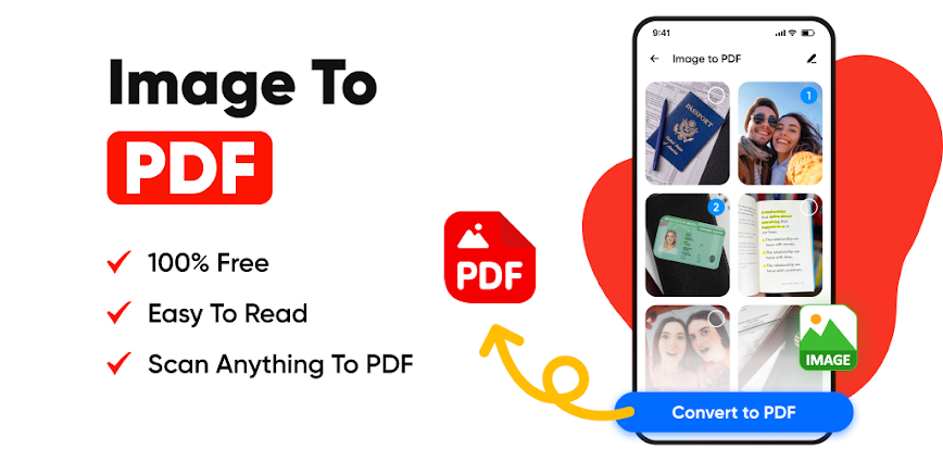 Download Image to PDF Converter Mod APK 4.4 – (Unlocked,Pro)