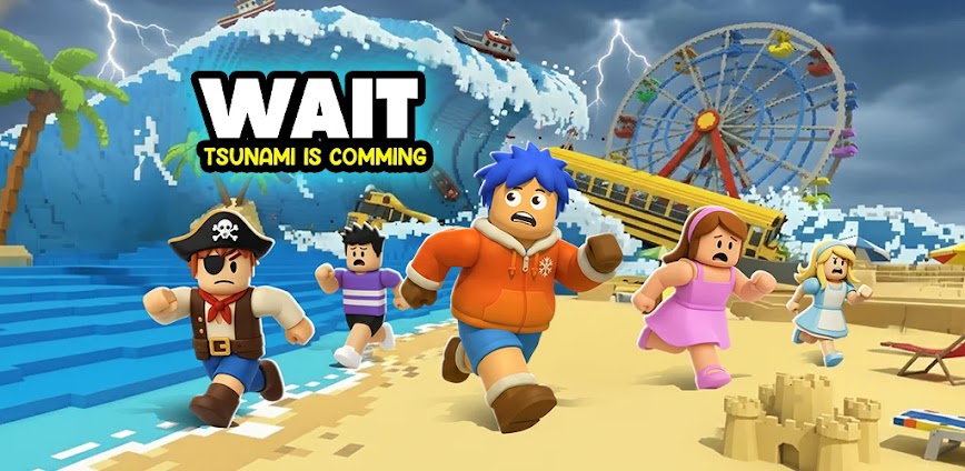 Download Tsunami Escape Run Mod APK 1.04 – (Free purchase,Free shopping)