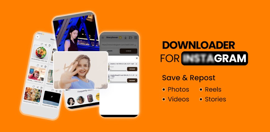 InSave: Download story & video