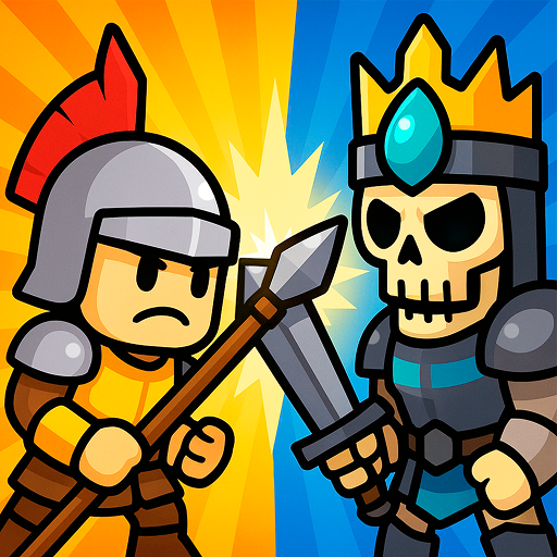 Tiny Warriors Rush v1.12.1 MOD APK [Menu, High Meat, No ADS]