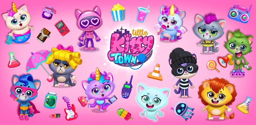 Little Kitty Town v1.3.130 MOD APK [Unlocked]