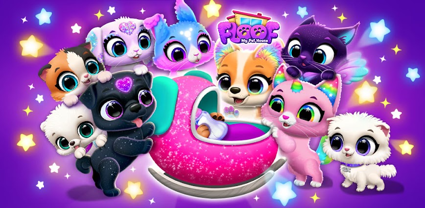 Floof My Pet House v15.1.101 MOD APK [Unlimited Money, VIP Unlocked]