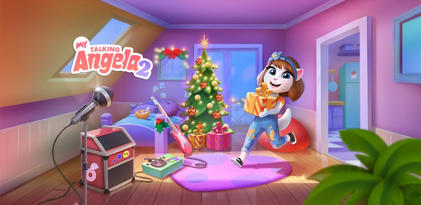 My Talking Angela 2 v25.5.3.35803 MOD APK [Money, Free Purchase, Ads Removed]