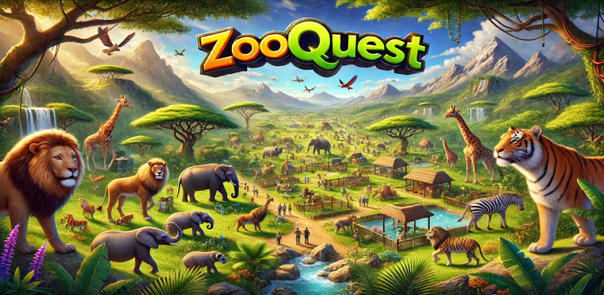 Zoo Quest v1.4 MOD APK [Menu, Add Money, Stars]
