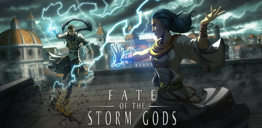 Fate of the Storm Gods v1.0.22 MOD APK [Unlocked Stories, No Ads]
