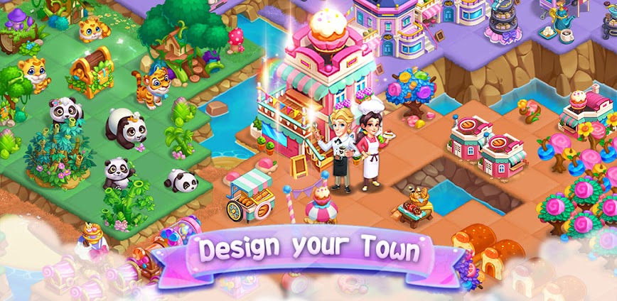 Merge Farmtown v2.6.3 MOD APK [Unlimited coins, Unlocked paid locations, Remove ads]