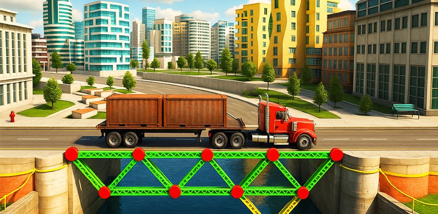 Bridge Construction Simulator v1.6.0 MOD APK [Unlimited Hint]