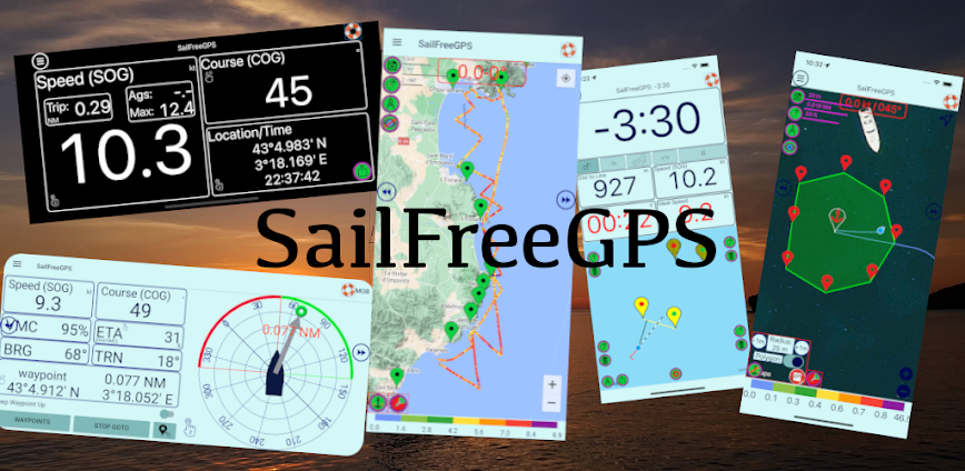 SailFreeGPS v5.0.4 MOD APK [Premium Unlocked]