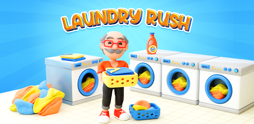 Laundry Rush v4.8.2 MOD APK [Free Rewards]