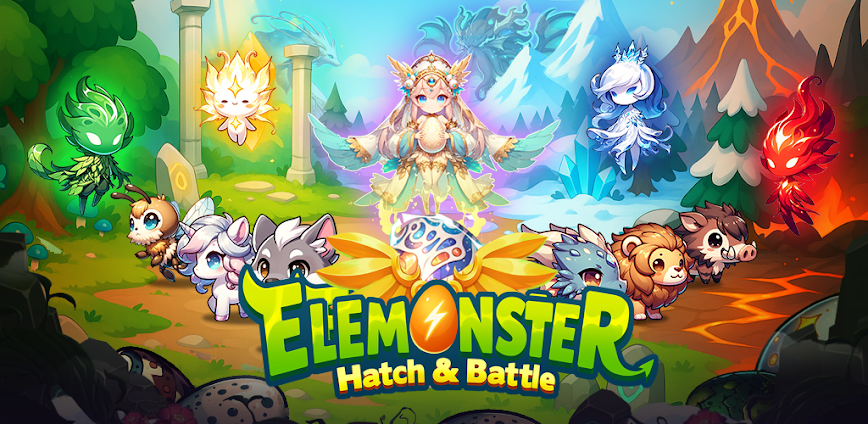Elemonster : Hatch and Battle v1.1.29 MOD APK [Menu, Free Purchase]