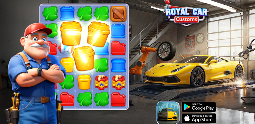 Royal Car Customs v3.37 MOD APK [Menu, Unlimited All]