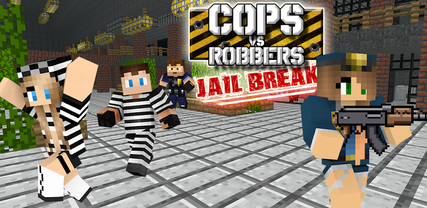 Cops Vs Robbers: Jailbreak MOD APK v1.156 [Unlimited Money, Unlocked Weapon]