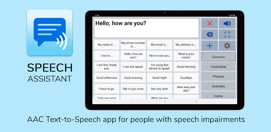 Speech Assistant AAC v6.5.61 MOD APK [Premium Unlocked]