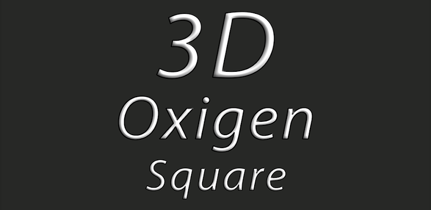 Oxigen Square 3D Icon Pack v1.5 APK [Full Version]