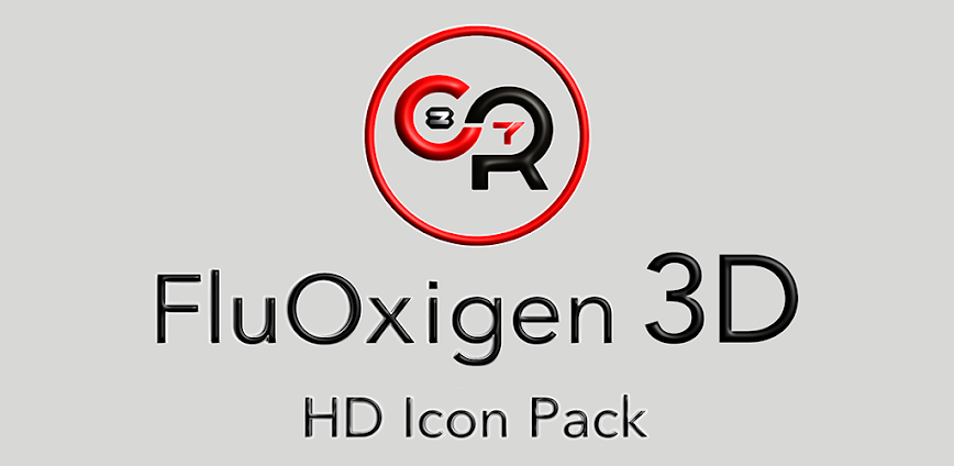 FluOxigen 3D Icon Pack v7.0 APK [Full Version]