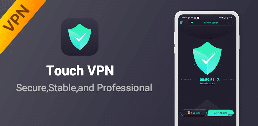 Touch VPN v6.2.921 MOD APK [Premium Unlocked]