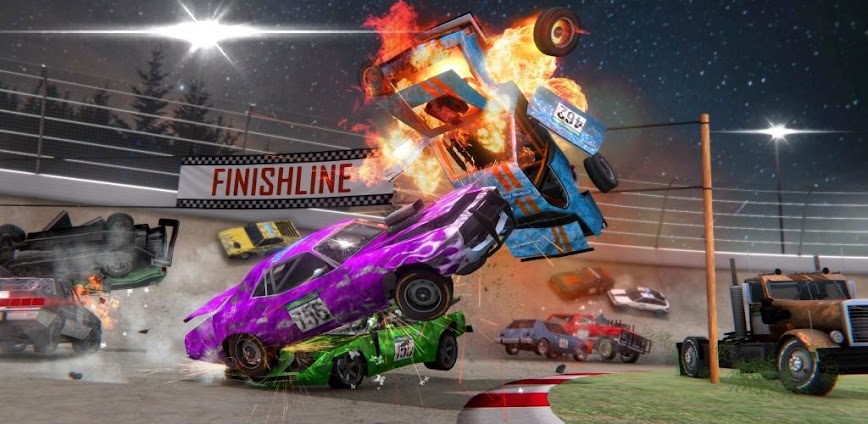 Demolition Derby 3 v1.1.184 MOD APK [Unlimited Money, Unlocked]