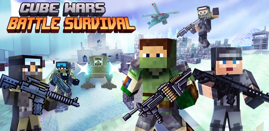 Cube Wars Battle Survival v1.88 MOD APK [God Mode]