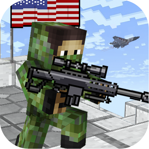 American Block Sniper Survival v1.146 MOD APK [God Mode/Dumb Enemy]