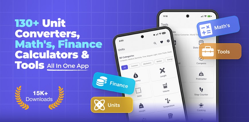 Unit Converter & Tools v2.0.14 MOD APK [Premium Unlocked]