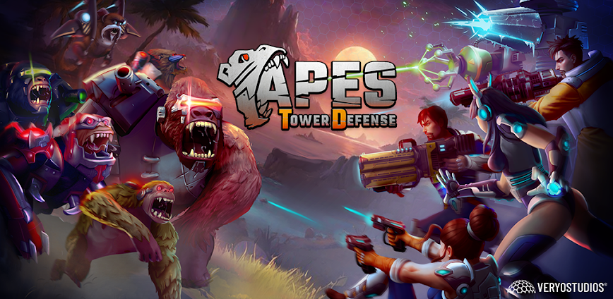 Apes TD v0.1.993 MOD APK [Menu, Unlimited All]