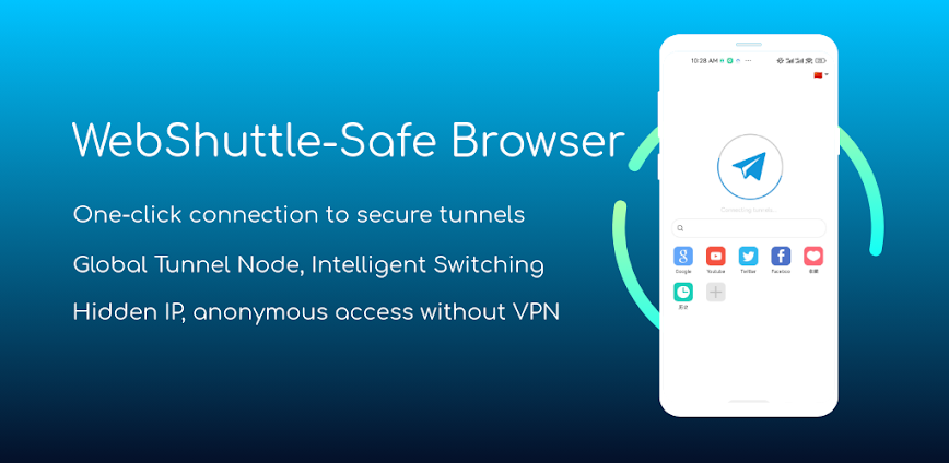 WebShuttle Private Browser v3.7.7 MOD APK [Premium Unlocked]