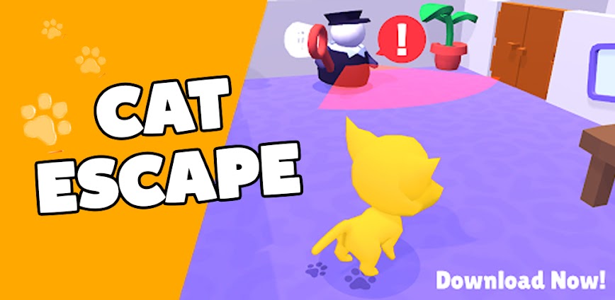 Cat Escape v26.17.1 MOD APK [Unlocked All Skins]
