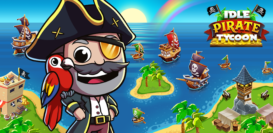 Idle Pirate Tycoon MOD APK v1.20.0 [Unlimited Money]
