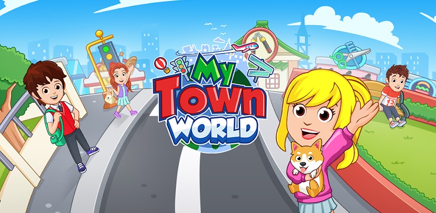 My Town World v1.76.0 MOD APK [Unlocked All, Speed]