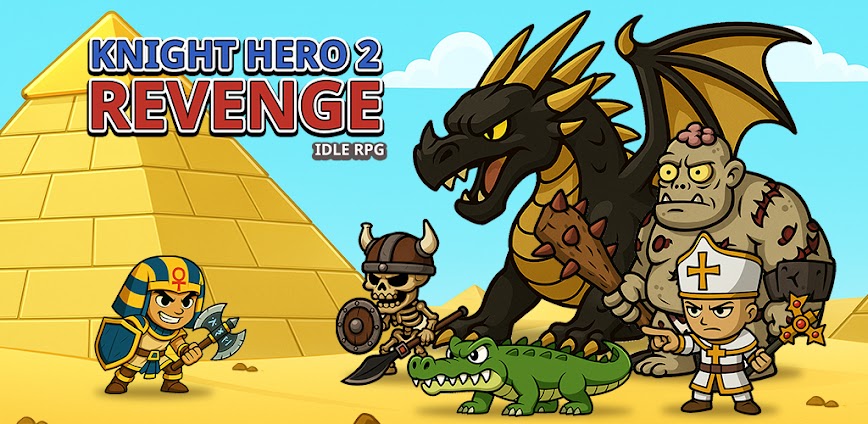 Knight Hero 2 Revenge idle RPG v1.9.5 MOD APK [Menu, High Damage]