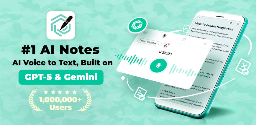 AI Voice to Text AI Note Taker v4.3.2.0 MOD APK [Premium Unlocked]