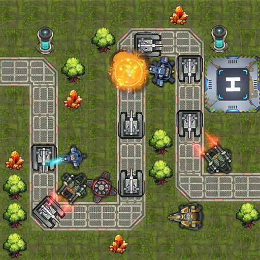 Tower Defense Rush v1.0.23 MOD APK [Menu, God Mode, Unlimited Battle Chips]