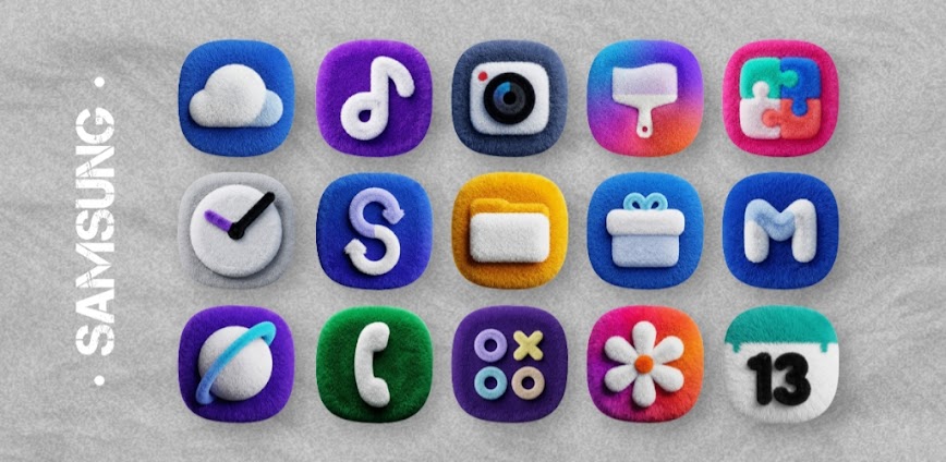 Fluffy OneUI Icons v1.4.0 APK [Full Version]