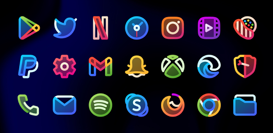 AlineT: bold linear icon pack v3.3.8 APK [Full Version]