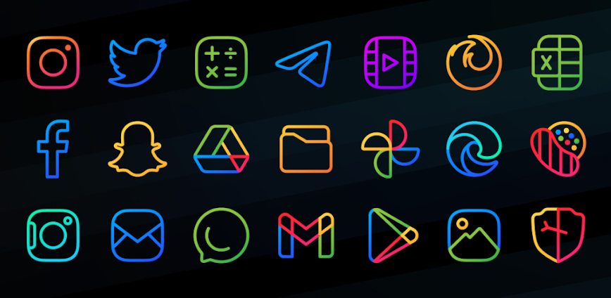 Caelus: linear icon pack v5.1.5 APK [Full Version]
