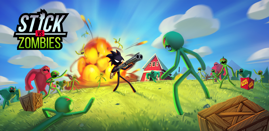 Stickman vs Zombies v1.6.0 MOD APK [Unlimited Coins/Grenade]