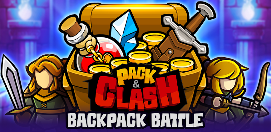 Pack & Clash: Backpack Battle v0.9.25 MOD APK [Menu, God Mode, Dumb Enemy]
