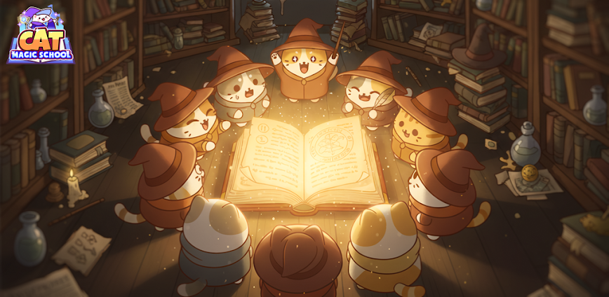 Cat Magic School v1.0.59 MOD APK [Menu, Free Purchase]