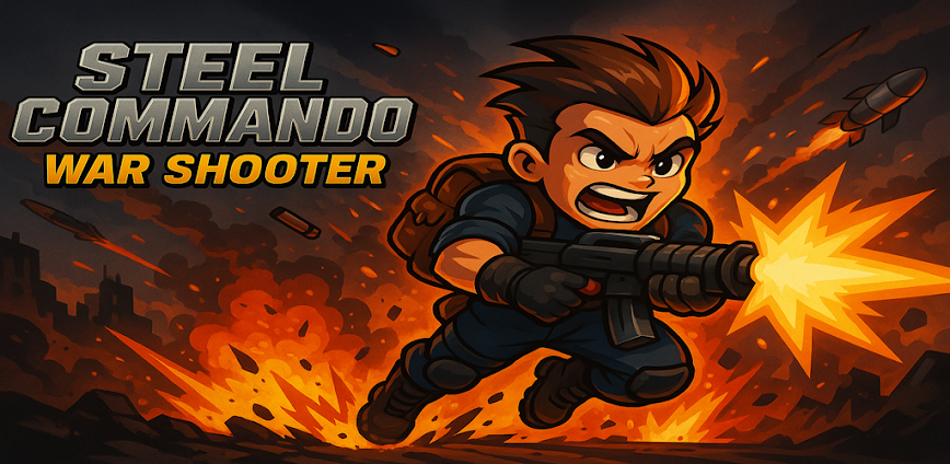 Steel Commando v1.5 MOD APK [Menu, Unlimited Gold]
